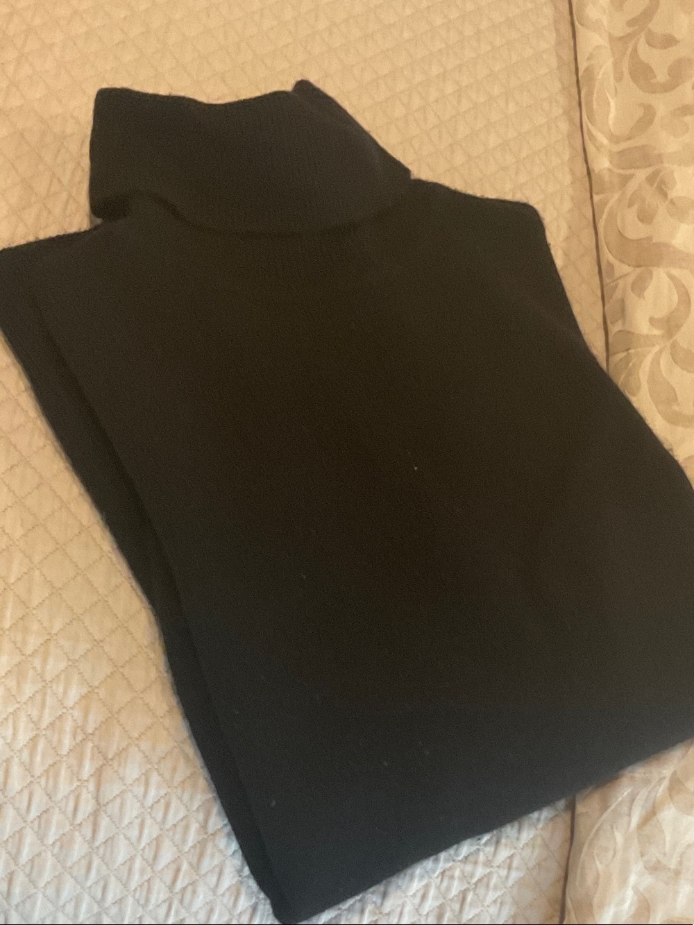 Equipment Black Turtleneck Sweater - Ribbed Collar